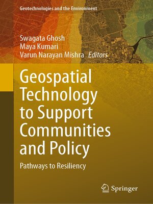 cover image of Geospatial Technology to Support Communities and Policy